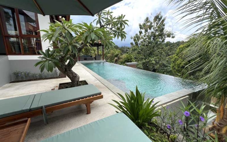 Villa Suatu Hari pool at Tenang Saja Villas